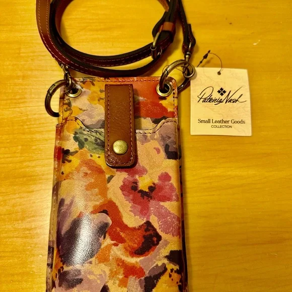 Patricia Nash Multicolor Leather Crossbody - Picture 2 of 10